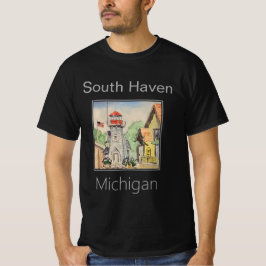 Vuurtoren van South Haven, Michigan T-shirt