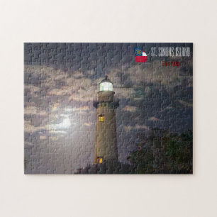 Vuurtoren van St. Simons - Georgië Legpuzzel