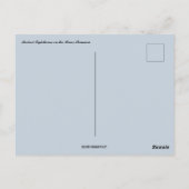 Vuurtoren van Tarbert aan de Shannon in Ierland Briefkaart (Achterkant)