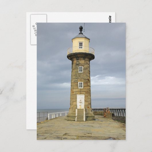 vuurtoren van Whitby Briefkaart (Voorkant / Achterkant)