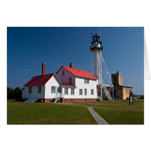 vuurtoren van Whitefish Point (Voorkant Horizontaal)
