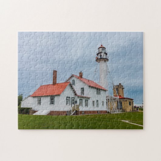 vuurtoren van Whitefish Point Legpuzzel (Horizontaal)