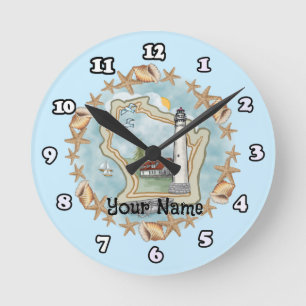 vuurtoren van Wisconsin Shells Ronde Klok