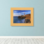 Vuurtoren Verpakt Canvas (Insitu (Houten vloer))