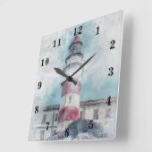 vuurtoren vierkante klok (Hoek)