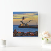 vuurtoren vierkante klok (Huis)