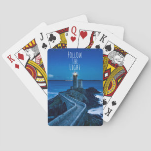 Vuurtoren Volg het Licht Pokerkaarten