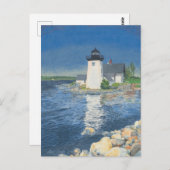 vuurtoren voor randpunten briefkaart (Voorkant / Achterkant)