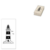 vuurtoren voor Zee Rubberstempel (Gestempeld)