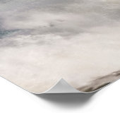 vuurtoren | Vuurtoren met drijfgolven Poster (Hoek)