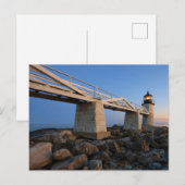 vuurtoren | Vuurtoren Port Clyde Maine Briefkaart (Voorkant / Achterkant)