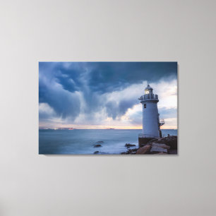 vuurtoren vuurtoren van Cape Irago Canvas Afdruk