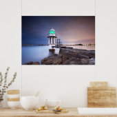 vuurtoren | vuurtoren van Cremorne, Australië Poster (Keuken)
