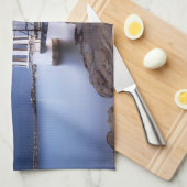 vuurtoren | vuurtoren van Cremorne, Australië Theedoek (Quarter Fold)