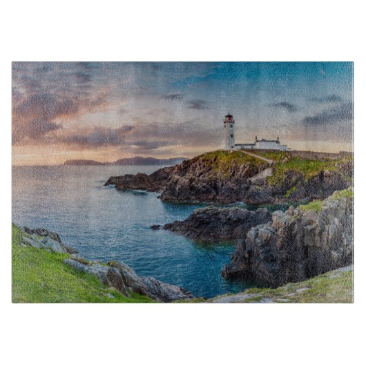 vuurtoren | vuurtoren van Fanad Head Ierland Snijplank (Voorkant)
