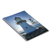 Vuurtoren - wees het lichte Notitieboek (Rechterzijde)