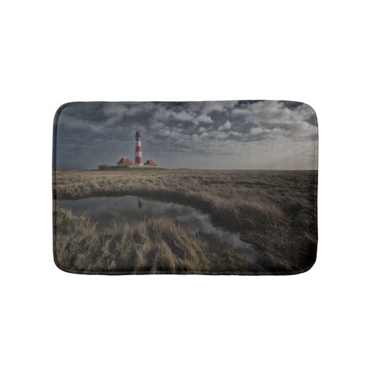 Vuurtoren Westerhever Badmat (Voorkant)