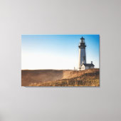 vuurtoren | Yaquina Head Lighthouse Oregon Canvas Afdruk (Voorkant)