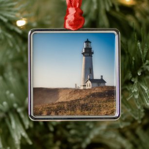 vuurtoren Yaquina Head Lighthouse Oregon Metalen Ornament