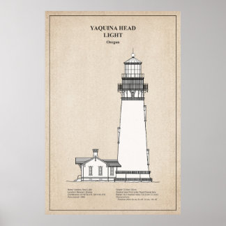 Vuurtoren Yaquina Head - Oregon - SBD Poster