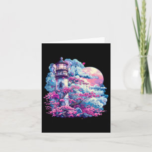 Vuurtoren Zeehuis Zeilen Zee Beach Boating Kaart