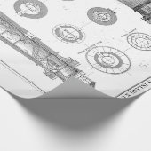  vuurtorendiagram van Bodie Cadeaupapier (Hoek)