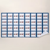 vuurtorenhanddoek strandlaken (Voorkant)