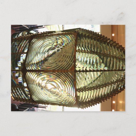 vuurtorenlamp briefkaart (Voorkant)