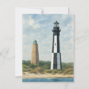 Vuurtorens van Cape Henry Briefkaart
