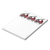 Vuurtrucks aangepast notitieblok (Gedraaid)
