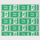 Vuuruitreisteken Cadeaupapier (Vlak)