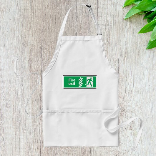 Vuuruitreisteken Standaard Schort