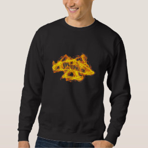 Vuurvast Glider Wind Sail Flames hangen Gliding Gl Trui