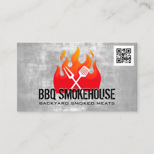 vuurvlam | BBQ Tools Visitekaartje (Voorkant)
