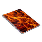 Vuurvlam macro notitieboek (Rechterzijde)