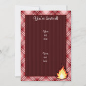 Vuurvlam Rood Kaart (Voorkant)