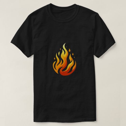 Vuurvlam shirt (Design voorkant)