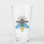Vuurvlieg - Glas (Achterkant)