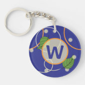 Vuurvliegen boven water acryl Sleutelhanger (Voorkant)