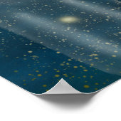 Vuurvliegen en verf van pot poster (Hoek)