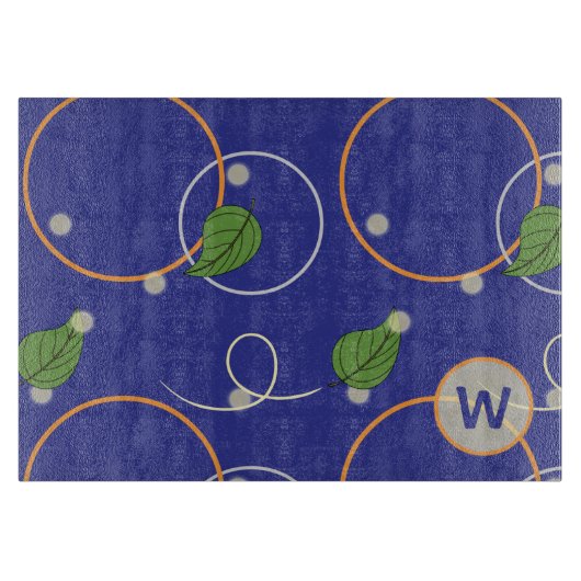 Vuurvliegen over waterglas snijplank (Voorkant)