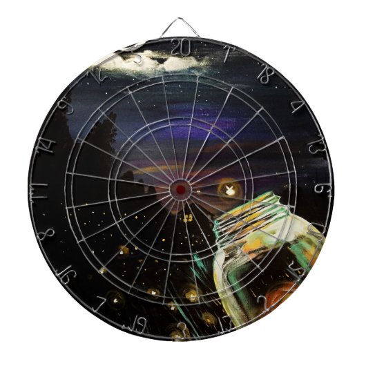 Vuurvlieger Dartbord (Voorkant)