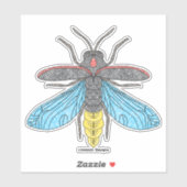 Vuurvliegje - Sticker (Vel)