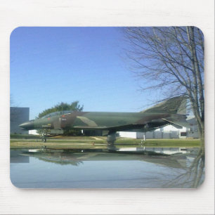 Vuurvliegtuig (F4-Phantom) Mousepad Muismat