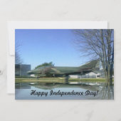 Vuurvliegtuig (F4-Phantom) Uitnodiging (Voorkant)