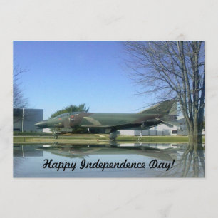 Vuurvliegtuig (F4-Phantom) Uitnodiging