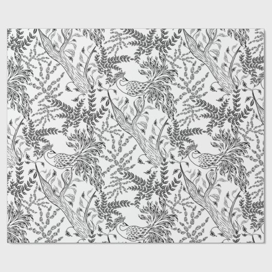 Vuurvogel Cadeaupapier (Vlak)