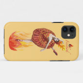Vuurvogel Case-Mate iPhone Case (Achterkant (horizontaal))