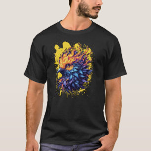 Vuurvogel Kunst Phoenix Vogel Kunst T-shirt
