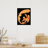 Vuurvogel Poster (Keuken)